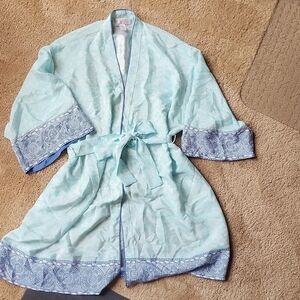 Oscar de la Renta Polyester Robe - XL